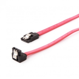 Gembird SATA III cable angled (6gb/s) 10 cm