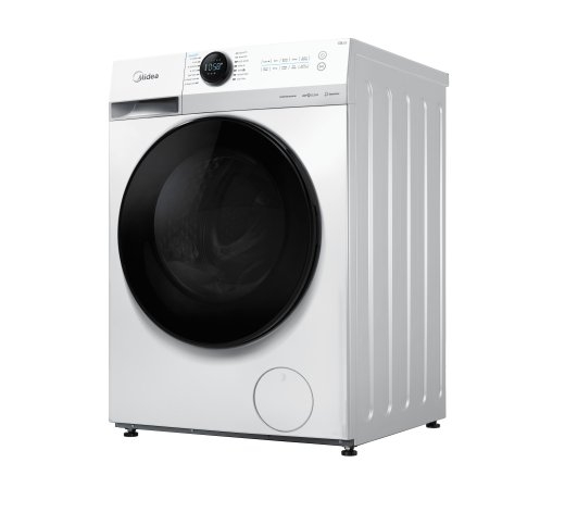 Midea Washing Machine MF200W80WB/W-HR Energy efficiency class A Front loading Washing capacity 8 kg 1400 RPM Depth 48 cm Width 60 cm Display LCD St...
