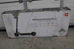 SALE OUT. Xiaomi Mi Electric Scooter Pro 2 (Black) Xiaomi Mi Electric Scooter Pro 2 600 W 25 km/h 3 month(s) Black DAMAGED PACKAGING, USED, REFURBI...