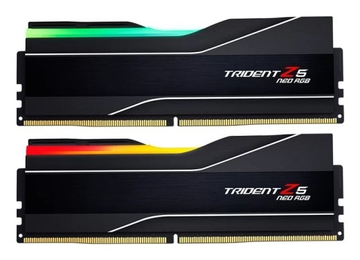 G.Skill Trident Z5 Neo RGB F5-6000J2636H16GX2-TZ5NR memory module 32 2 x 16 DDR5 4800 MT/s 288-pin DIMM