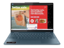 Lenovo Yoga 7 2-in-1 14AKP10 AMD Tidal Teal 14 " OLED WUXGA 1920 x 1200 pixels AMD Ryzen AI 7 350 16 Soldered LPDDR5 Solid-state drive capacity 512...