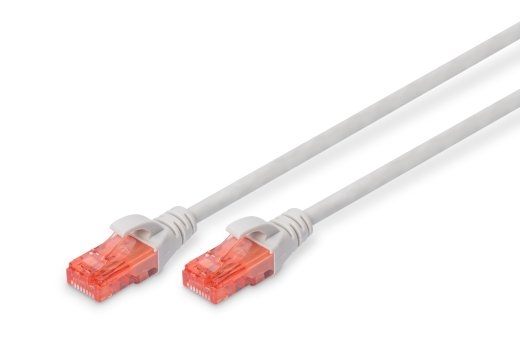 Digitus CAT 6 U/UTP Patch cord Length 20 m Grey