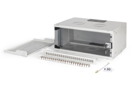 Digitus SOHO Pro network set, 483 mm (19"), 4U, 540 x 400 mm DN-49200-SET Light Grey