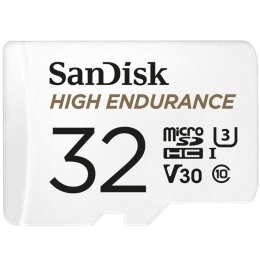 SanDisk High Endurance memory card 32 MicroSDHC UHS-I Class 10
