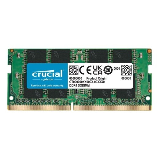 Crucial RAM Basics - 16 - DDR4 3200 SO-DIMM CL22