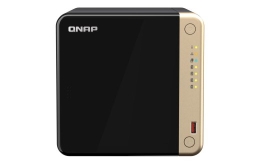 QNAP TS-464 NAS Tower Intel® Celeron® N5095 8 DDR4 0 TB QNAP QTS Black