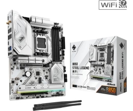 Asrock Motherboard B850 Steel Legend WiFi AM5 4DDR5 ATX