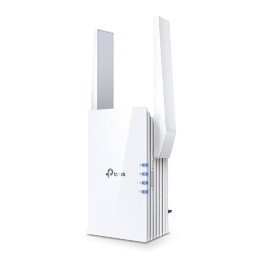 TP-LINK Range Extender RE605X 802.11ax Mesh Support No 574+1201 Mbit/s 10/100/1000 Mbit/s Ethernet LAN (RJ-45) ports 1 No mobile broadband MU-MiMO...