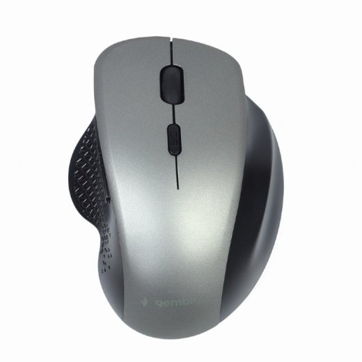 Gembird Wireless Optical mouse MUSW-6B-02-BG Optical mouse USB Black-Spacegrey