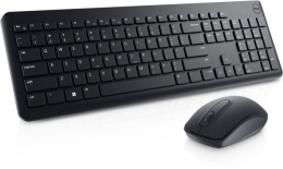Dell Keyboard and Mouse KM3322W Wireless Batteries included US Black
