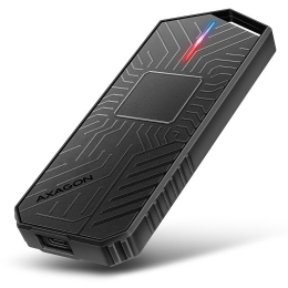 AXAGON USB-C 10Gbps - M.2 NVMe and SATA SSD GAME M.2 box EEM2-GAM