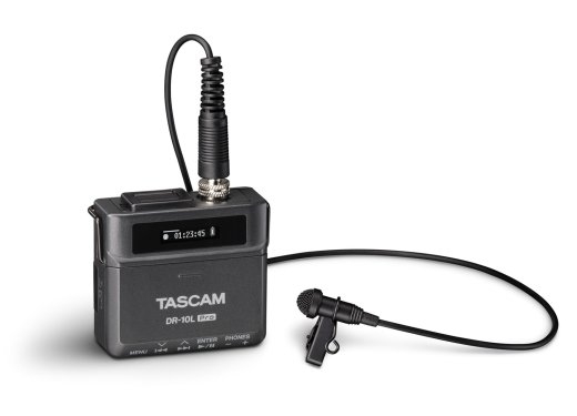 Tascam DR-10L Pro - digital recorder with lavalier microphone