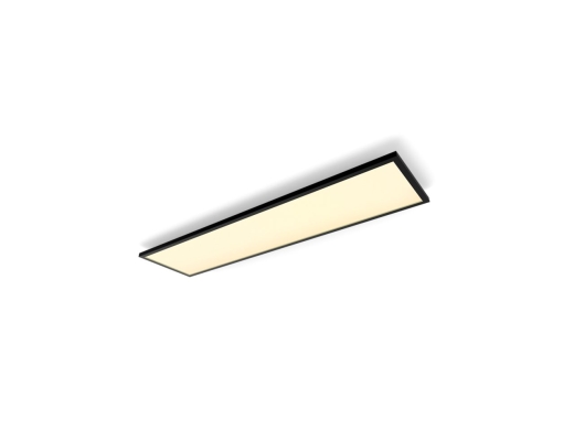 Philips Hue Aurelle rectangular panel light, Black, 120 x 30 cm 2200-6500 Hue White Ambiance