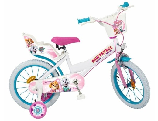 CHILDREN'S BICYCLE 16" TOIMSA TOI1681 PAW PATROL WHITE