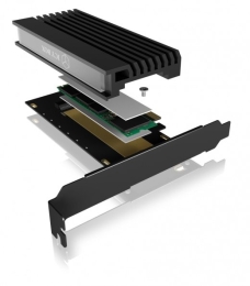 IB-PCI214M2-HSL PCIe Card for M.2 SSD