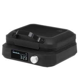 Adler Waffle Maker with LED Display AD 3087 2200 W Number of pastry 2 Belgium Black