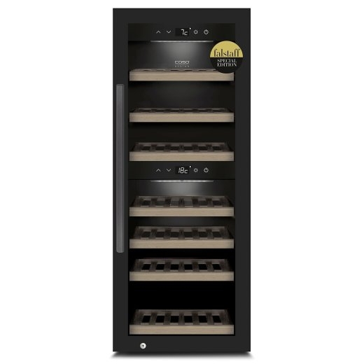 Caso Smart Wine Cooler WineExclusive 38 Energy efficiency class G Showcase Free standing Bottles capacity 38 bottles Cooling type Compressor techno...