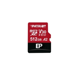 Patriot Memory EP A2 memory card 512 MicroSDXC V30 U3 Class 10 (PEF512GEP32MCX)