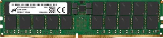 Server Memory Module MICRON DDR5 128GB RDIMM 5600 MHz CL 46 1.1 V MTC40F2047S1RC56BR
