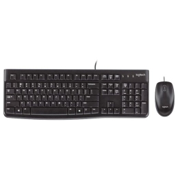 Logitech Keyboard and Mouse Set MK120 - Black