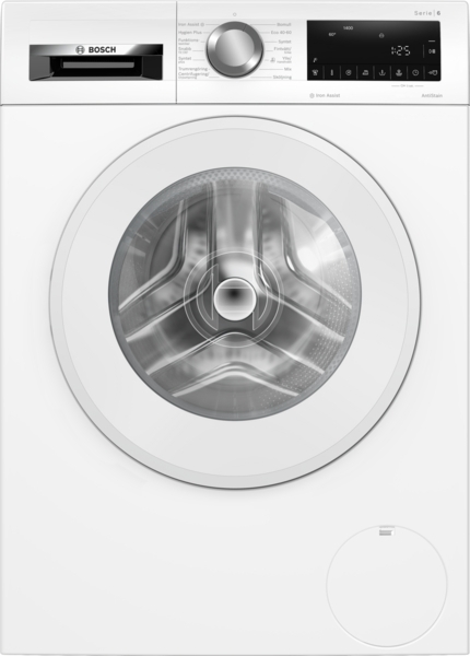 Bosch Washing Machine WGG244ZMSN Energy efficiency class A Front loading Washing capacity 9 kg 1400 RPM Depth 59 cm Width 60 cm LED Steam function...