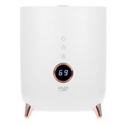 Adler AD 7972 Humidifier 23 W Water tank capacity 4 L Suitable for rooms up to 35 m² Ultrasonic Humidification capacity 150-300 ml/hr White