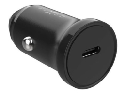 Fixed USB-C Car Charger, 20W FIXCC20N-C-BK