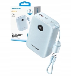 Powerbank Vention 20000mAh 2xUSB-C 1xUSB-A 22,5W BL