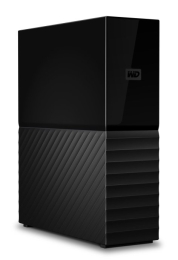 External HDD WESTERN DIGITAL My Book 8TB USB 3.0 Drives 1 Black WDBBGB0080HBK-EESN