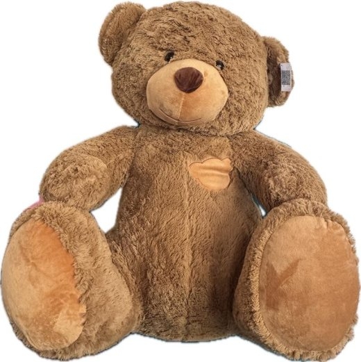 Plush Oktawian Teddy Bear Sitting brown 75 cm