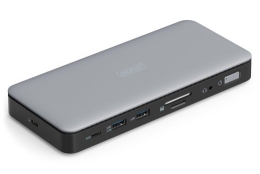 Digitus USB-C Docking Station, 11-port DA-70917 HDMI ports quantity 2 Ethernet LAN