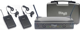 Stagg SUW 50 LL FH Wireless UHF system Black