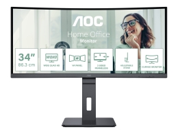 AOC CU34P3CV 34 " VA 21:9 100 Hz 4 ms 3440 x 1440 pixels HDMI ports quantity 1