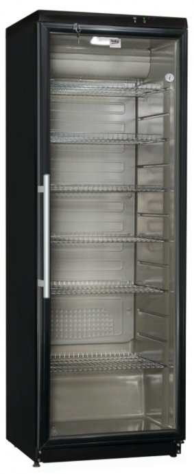 Beko Glass door fridge ADN203BBP