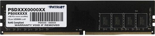 Patriot Memory Signature PSD48G32002 memory module 8 1 x 8 DDR4 3200 MHz