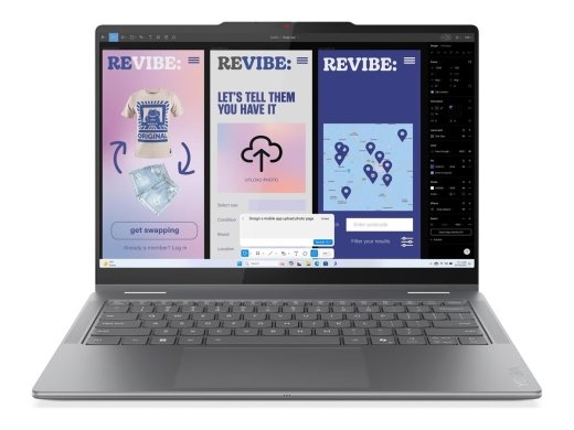 Lenovo Yoga 7 2-in-1 14ILL10 Intel Luna Grey 14 " OLED Touchscreen WUXGA 1920 x 1200 pixels Intel Core Ultra 7 256V 16 Soldered LPDDR5X Solid-state...