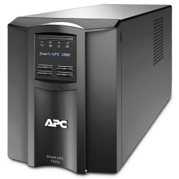 Schneider Electric APC Smart-UPS, Tower, 8x IEC C13 outlets, SmartConnect Port+SmartSlot, AVR, LCD SMT1000IC 1000 VA 700 W 230 V