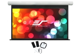 Elite Screens Saker Series SK100XHW-E12 Diagonal 100 " 16:9 Viewable screen width (W) 221 cm White