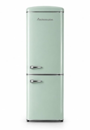 Ravanson LKK-315RM Retro Fridge 597 mm x 707 mm x 1943 mm 315 l Total No Frost Energy Class E mint