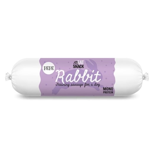PAKA ZWIERZAKA Pepe Sausage Rabbit - dog treat - 200g