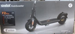 SALE OUT. Segway Kickscooter F2 Plus E Black 24 month(s) DAMAGED PACKAGING