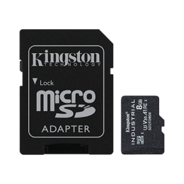 Kingston UHS-I 8 microSDHC/SDXC Industrial Card SD Adapter
