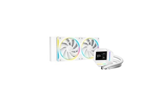 Deepcool Liquid CPU Cooler LM240 WH White Intel, AMD