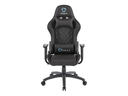 Onex PVC; Nylon caster; Metal Gaming chairs GX220 AIR Series Black