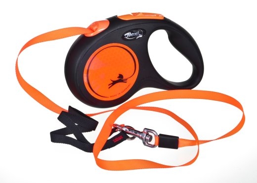 FLEXI New Neon M - retractable leash - 5 m