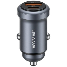 Usams Car Charger 30W USB-A USB-C CC322