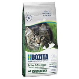 BOZITA Active & Sterilised Grain Free Lamb - dry food for cats - 2 kg