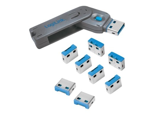Logilink USB port blocker AU0045