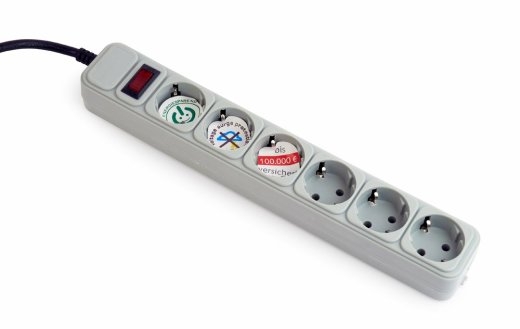 Gembird SPG6-B-6C power extension 1.8 m 6 AC outlet(s)