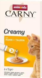ANIMONDA Carny Chicken with taurine - cat treats - 6 x 15g